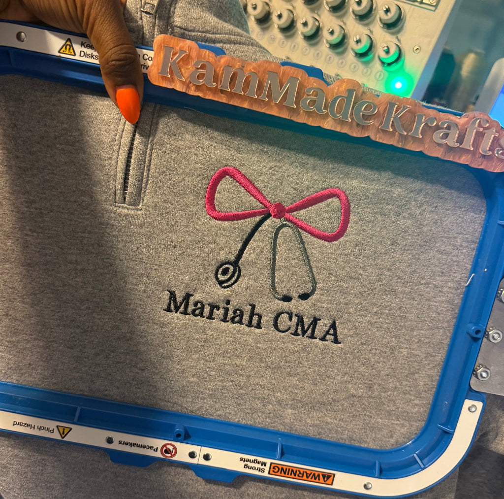 Personalized Health Care Hero Quarter Zip