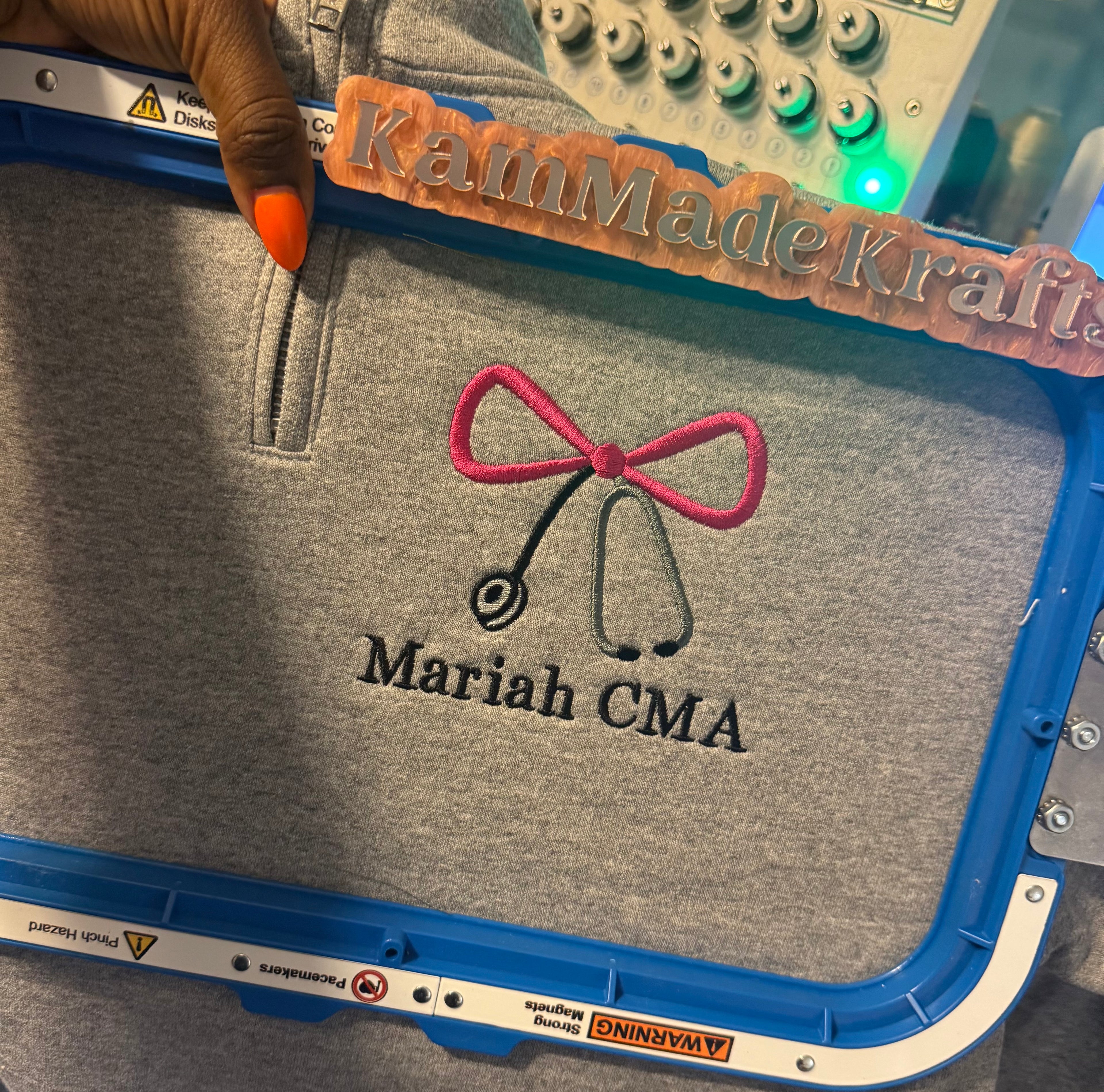 Personalized Health Care Hero Quarter Zip